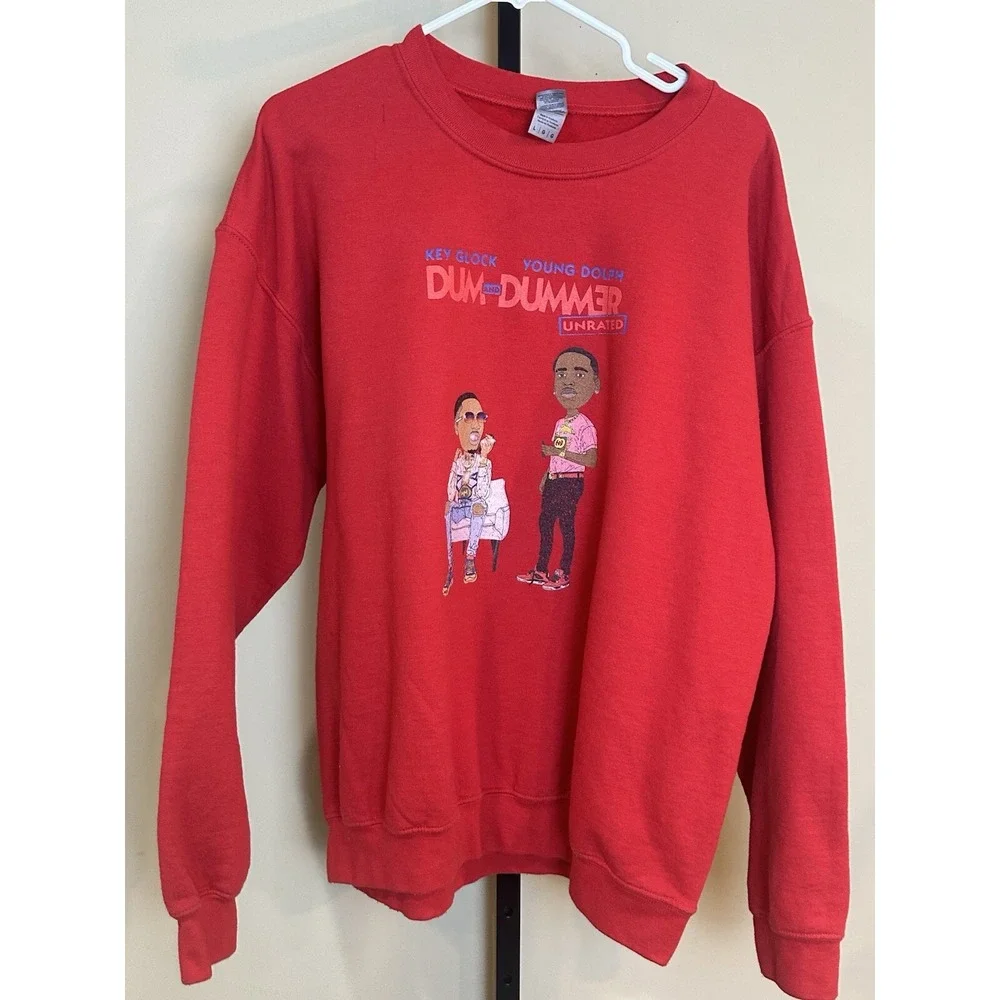 Dum & Dummer Rap‎ Long Sleeve Size L
